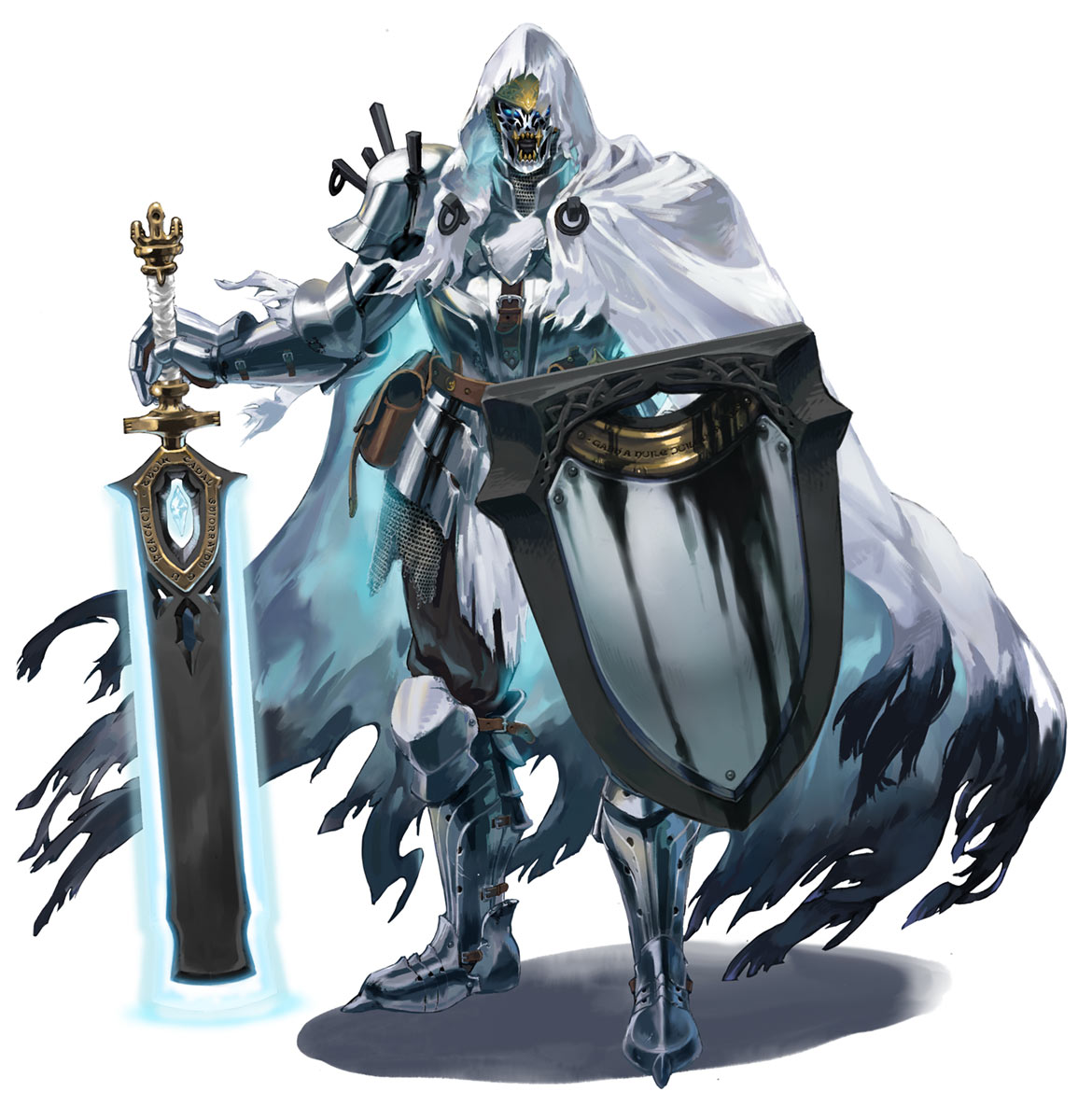 Demna, the Crownless Knight Art from Penny Blood