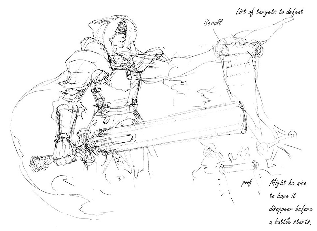 Fusion Monster Sketch from Penny Blood