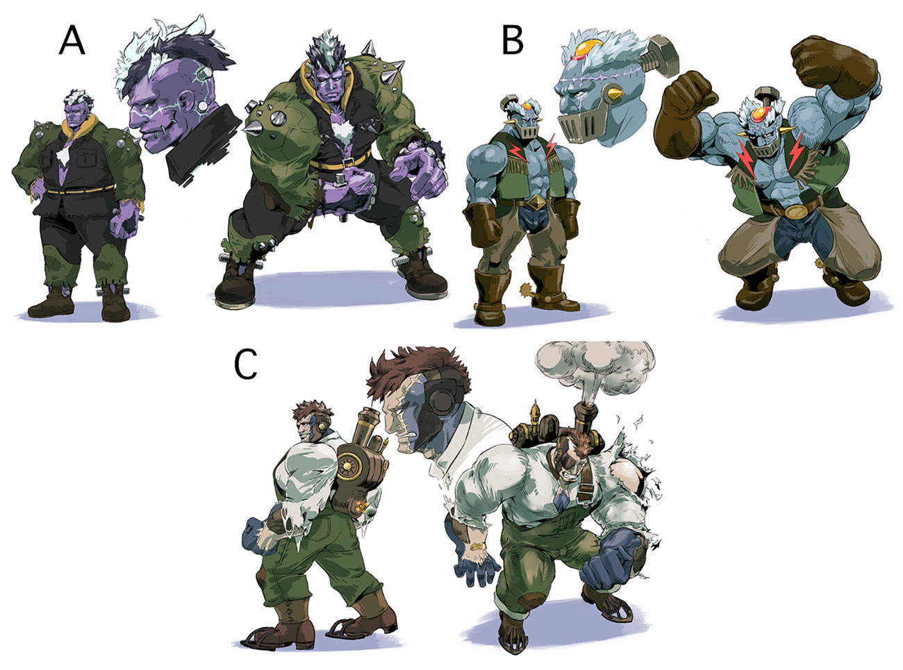 Goliath Concept Art from Penny Blood