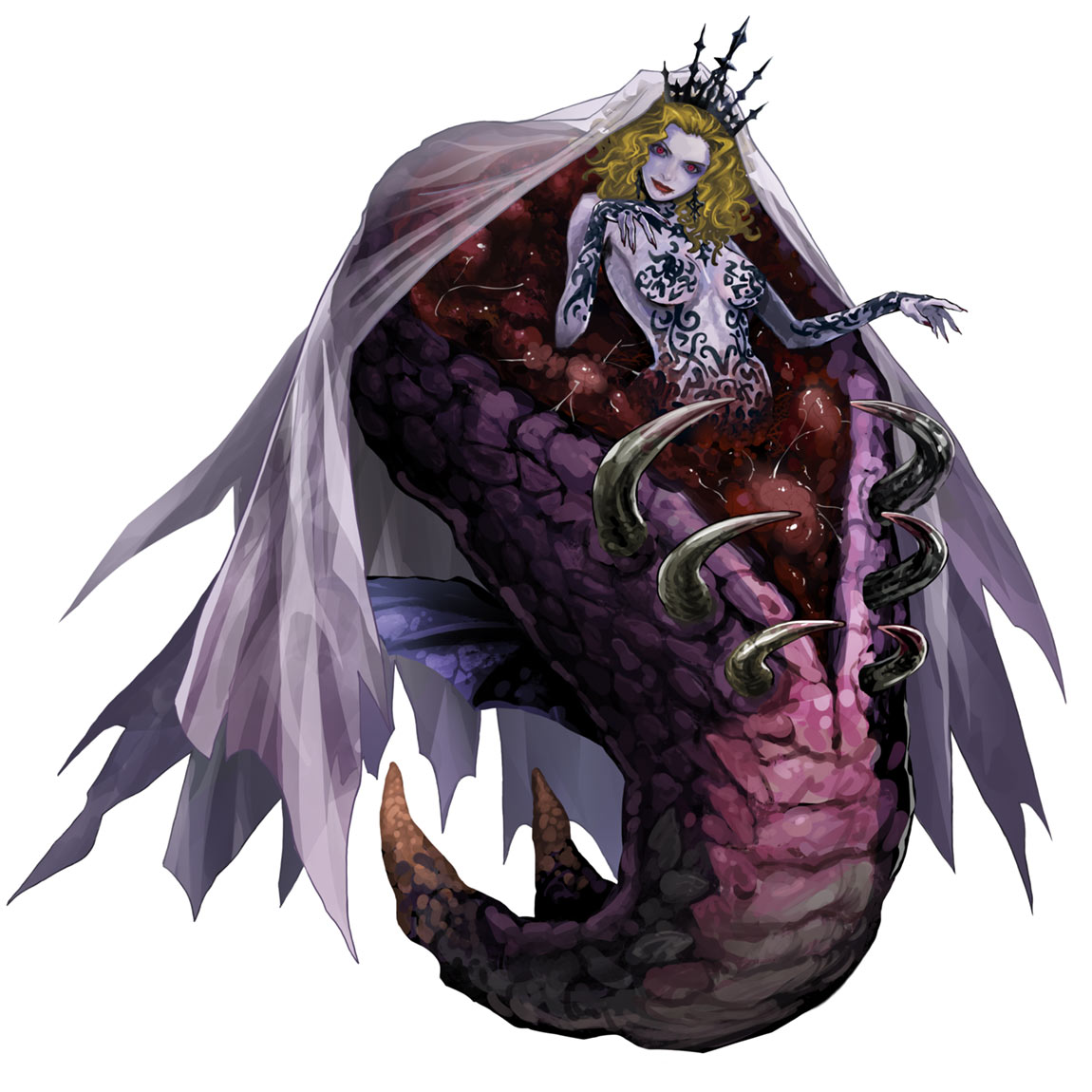 Kaleido Echidna Art from Penny Blood