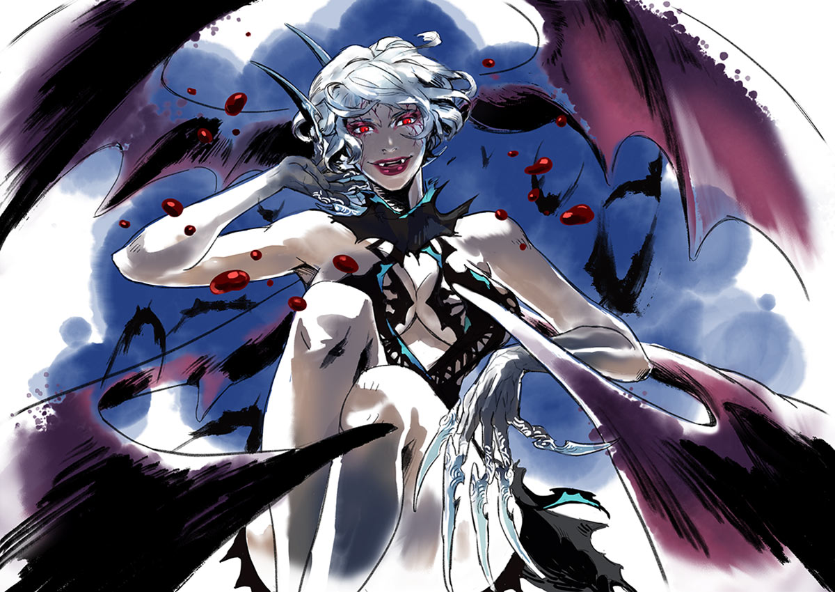 Roxane Concept Artwork from Penny Blood