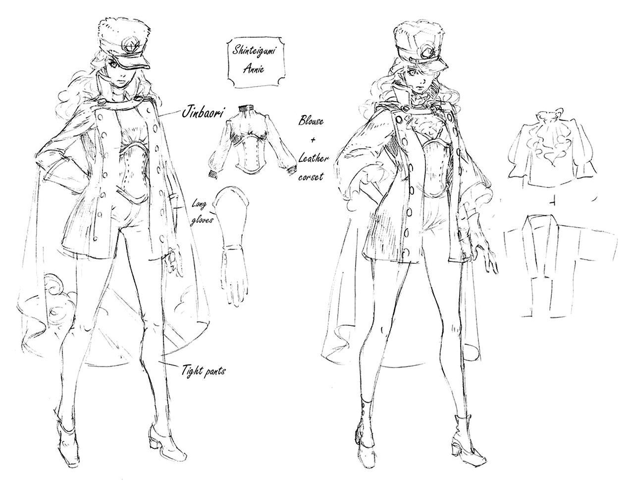 Suseri Sketch from Penny Blood