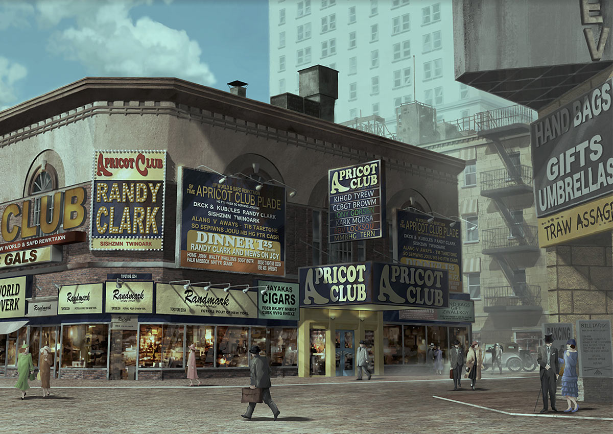 The Captivating Apricot Club Art from Penny Blood