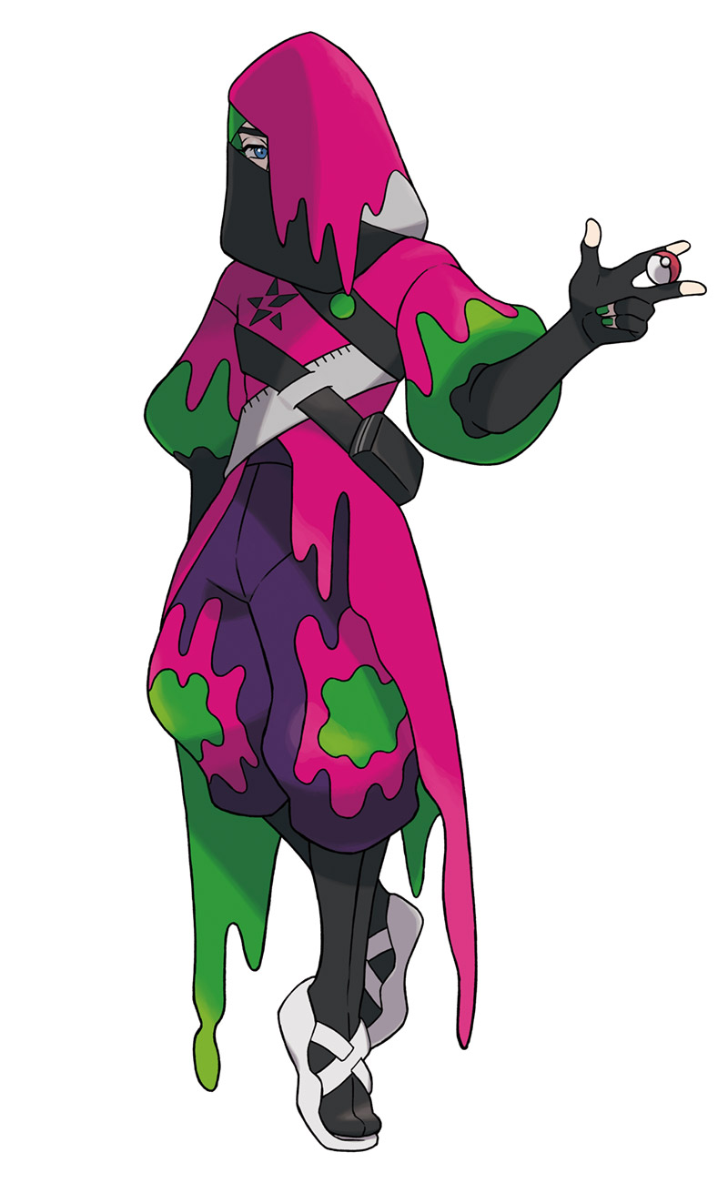 Atticus Art from Pokémon Scarlet and Violet