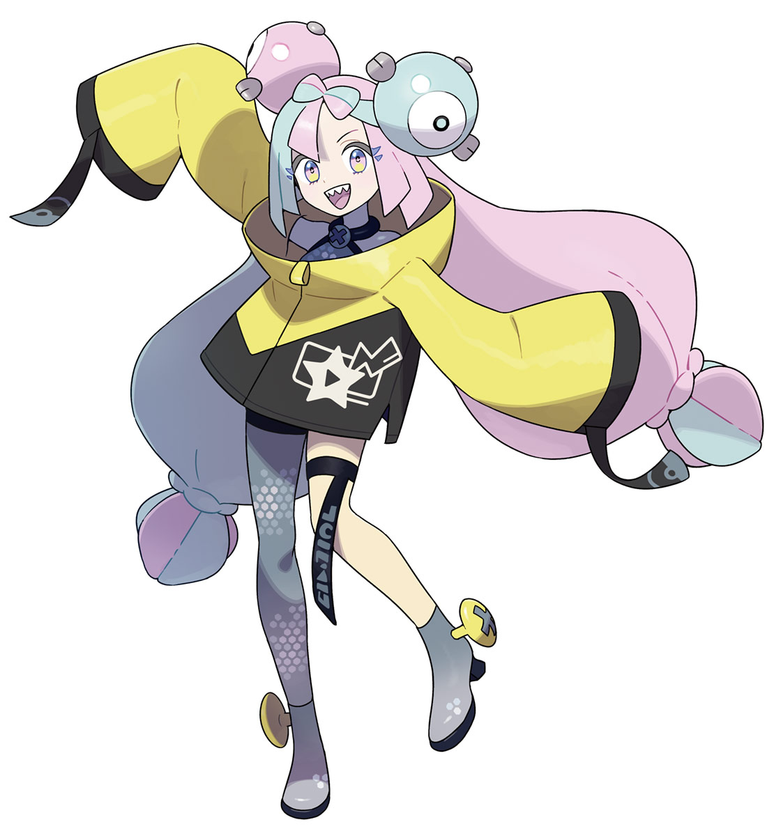 Iono Art from Pokémon Scarlet and Violet