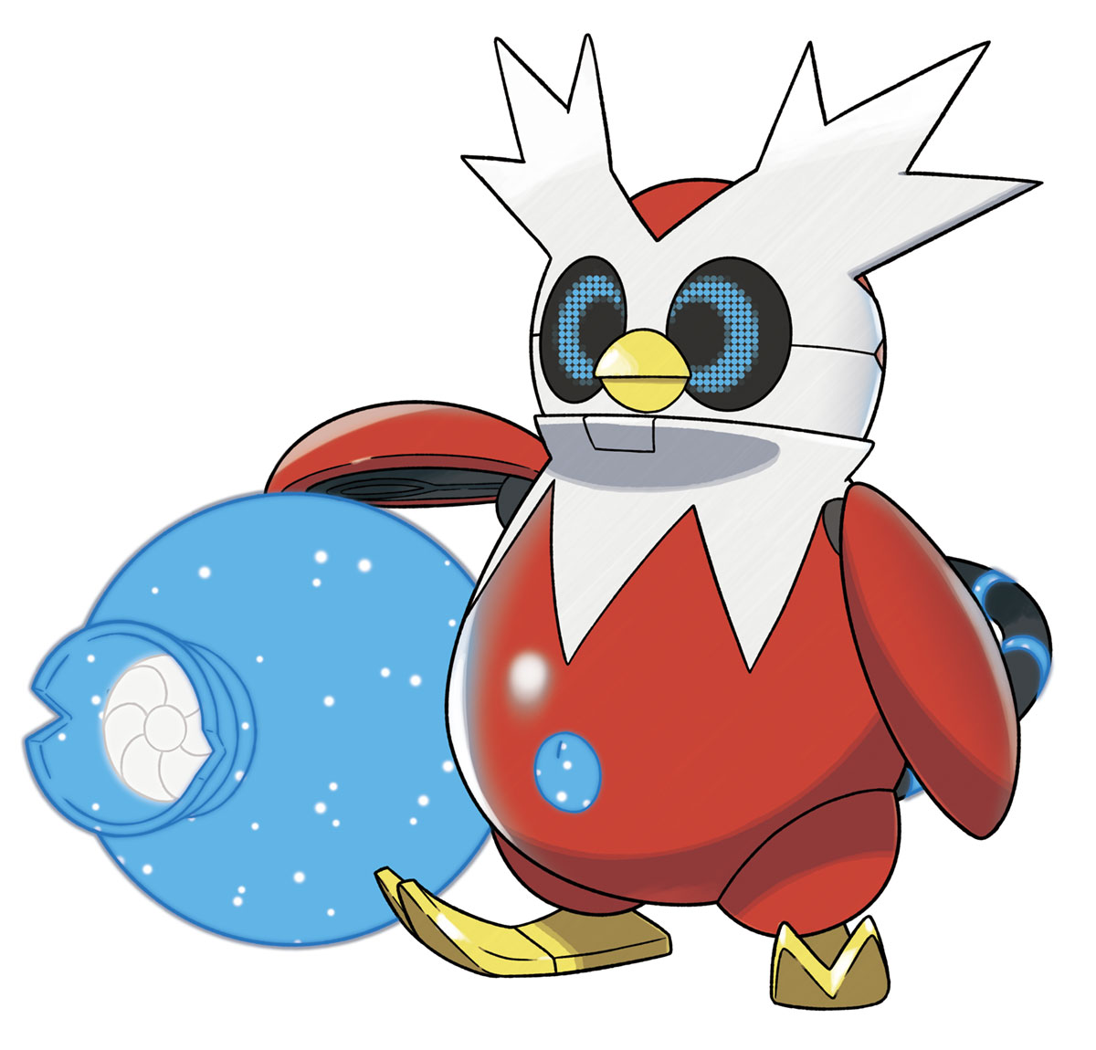 Iron Bundle Art from Pokémon Scarlet and Violet