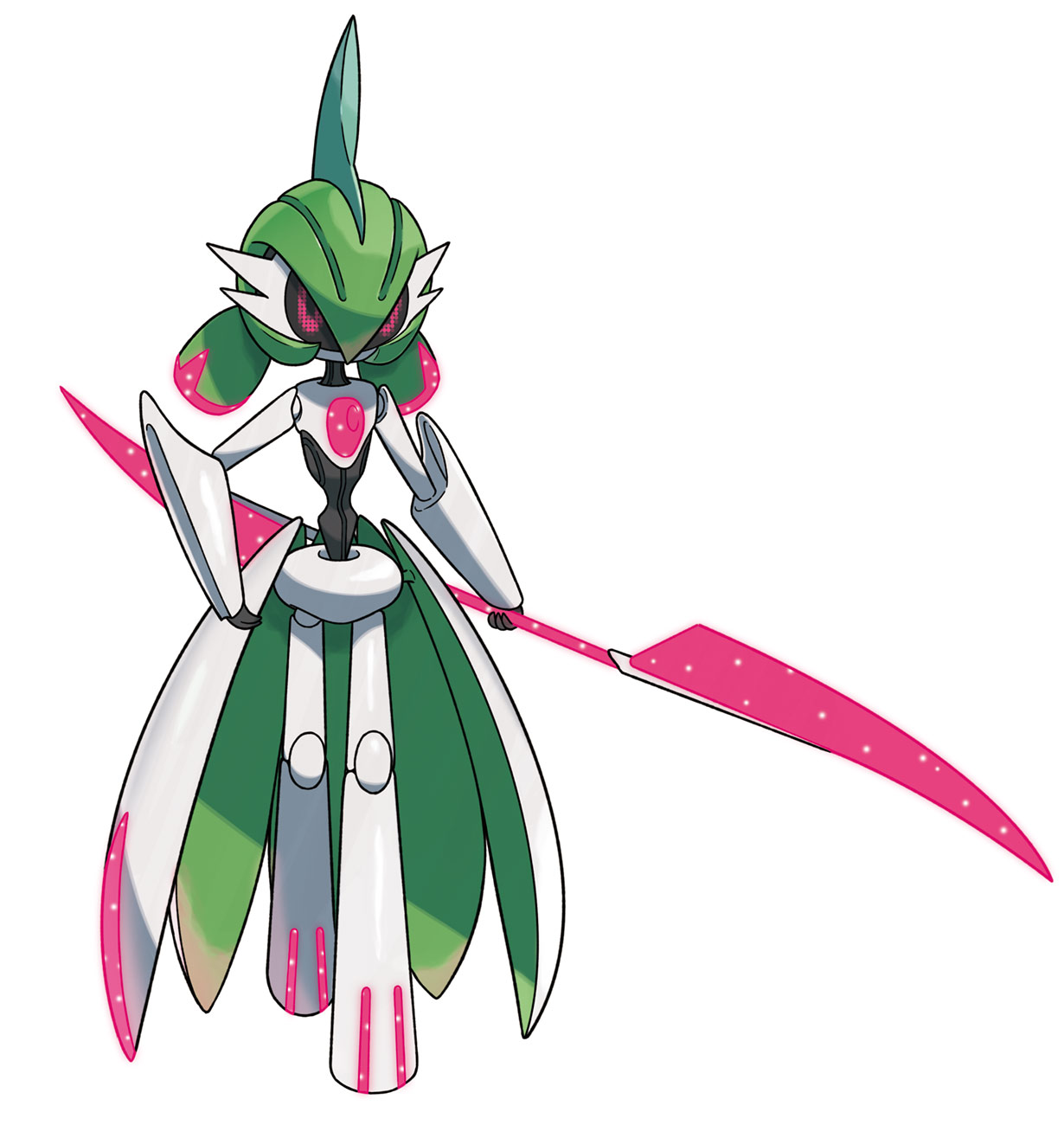 Iron Valiant Art from Pokémon Scarlet and Violet