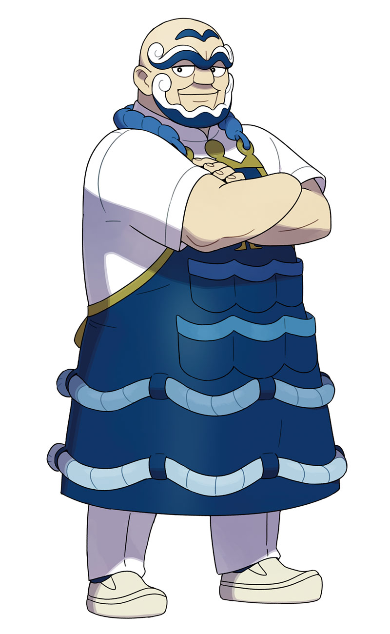 Kofu Art from Pokémon Scarlet and Violet