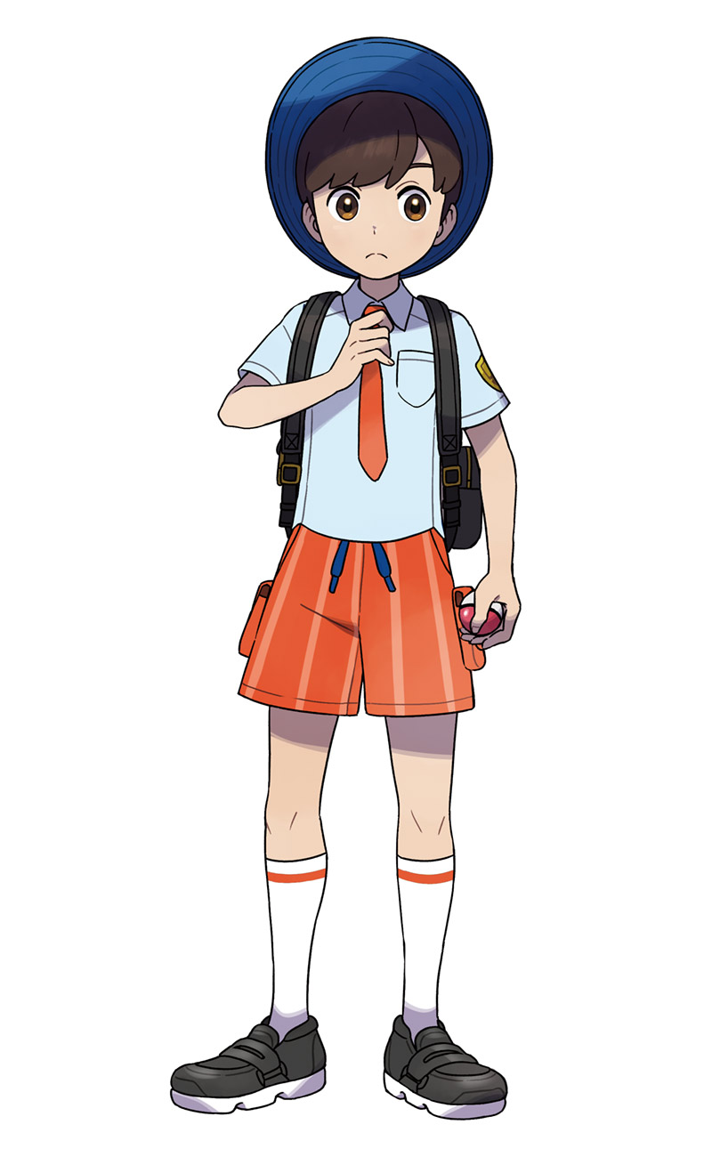 Florian (Scarlet Version) Art from Pokémon Scarlet and Violet