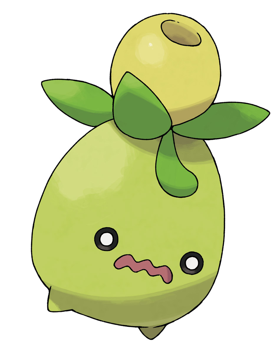 Smoliv Art from Pokémon Scarlet and Violet