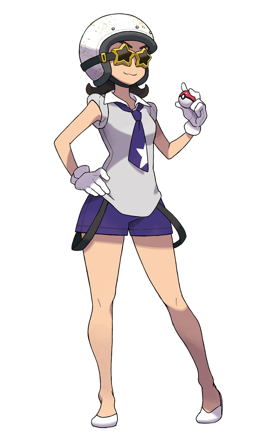 Team Star Grunt Female (Violet Version) Art from Pokémon Scarlet and Violet
