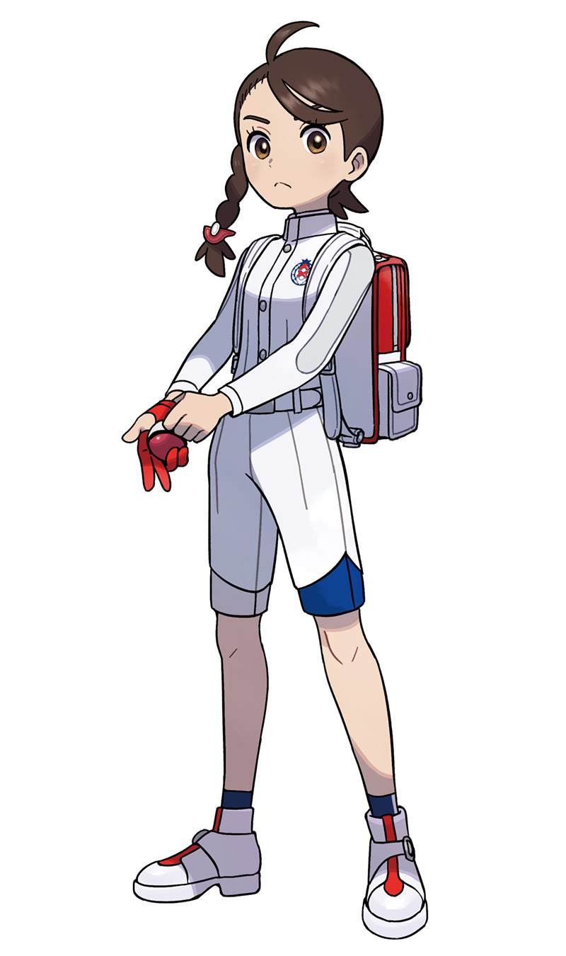 The Indigo Disk Female Protagonist Art from Pokémon Scarlet and Violet