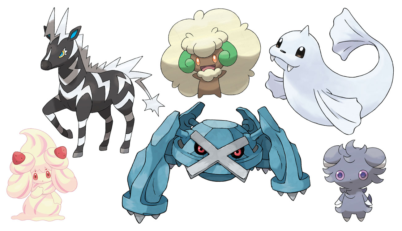 The Indigo Disk Pokémon Art from Pokémon Scarlet and Violet