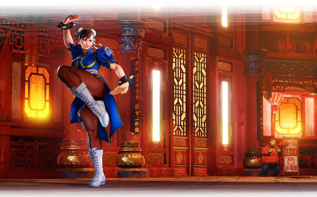 Chun-Li Artwork from Street Fighter V