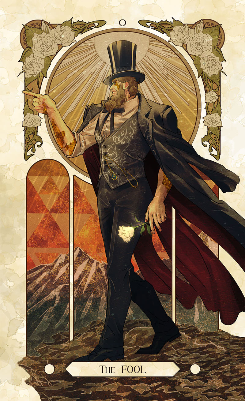 G Tarot Card Art from Street Fighter V
