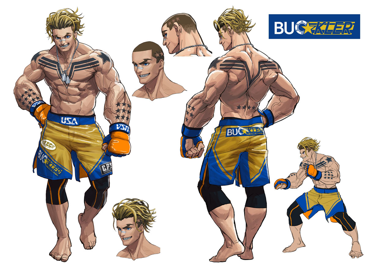 Luke Concept Art from Street Fighter V