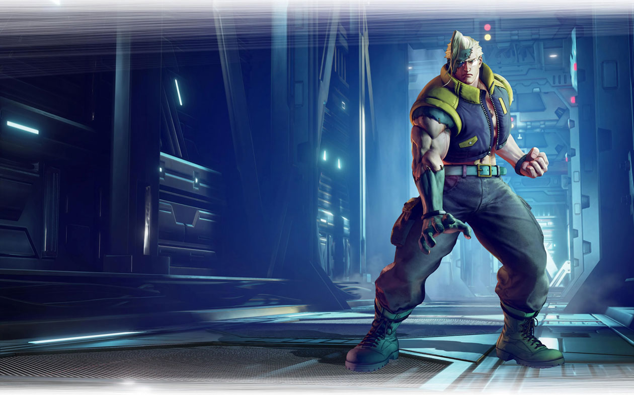Nash Artwork from Street Fighter V