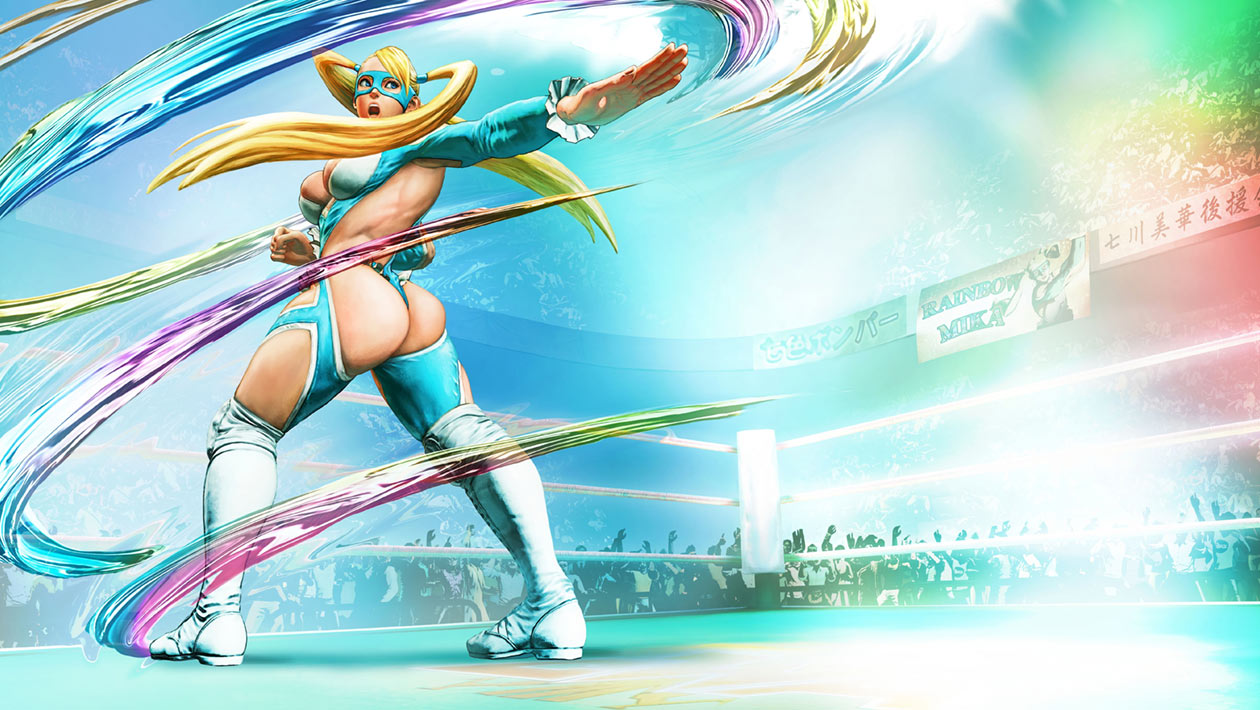 R. Mika Art from Street Fighter V