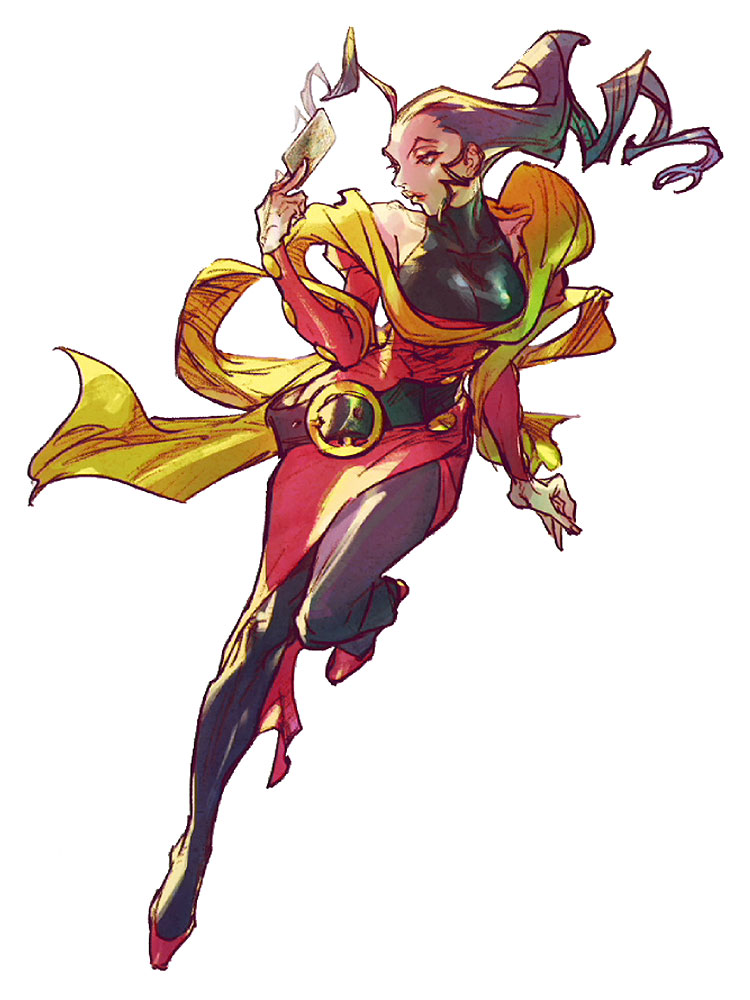 Rose Concept Art from Street Fighter V