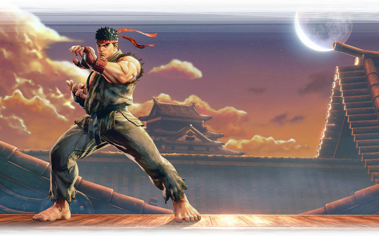 Ryu Champion Edition Art from Street Fighter V