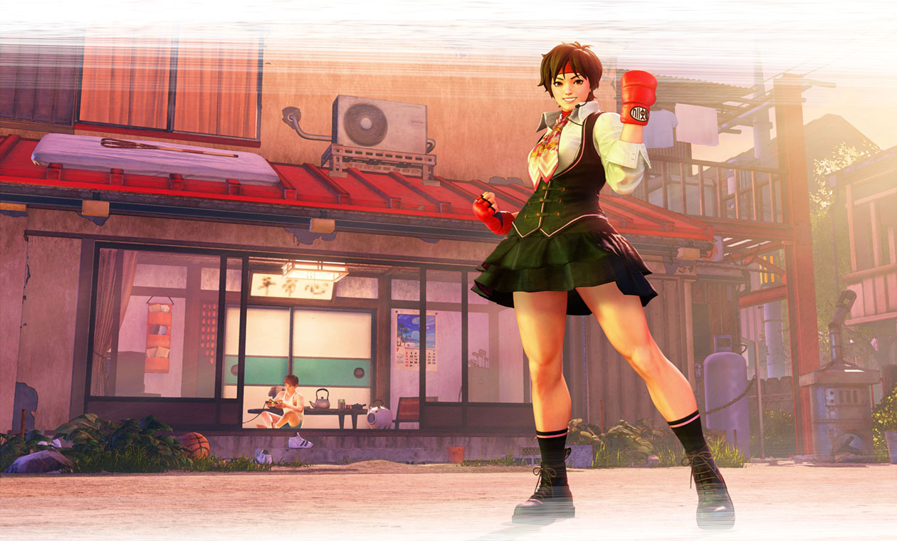 Sakura Art from Street Fighter V