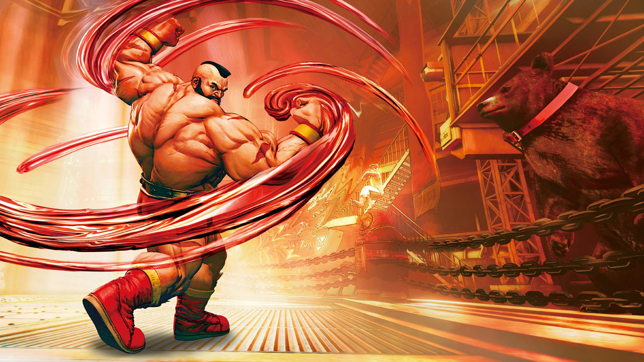 Zangief Art from Street Fighter V