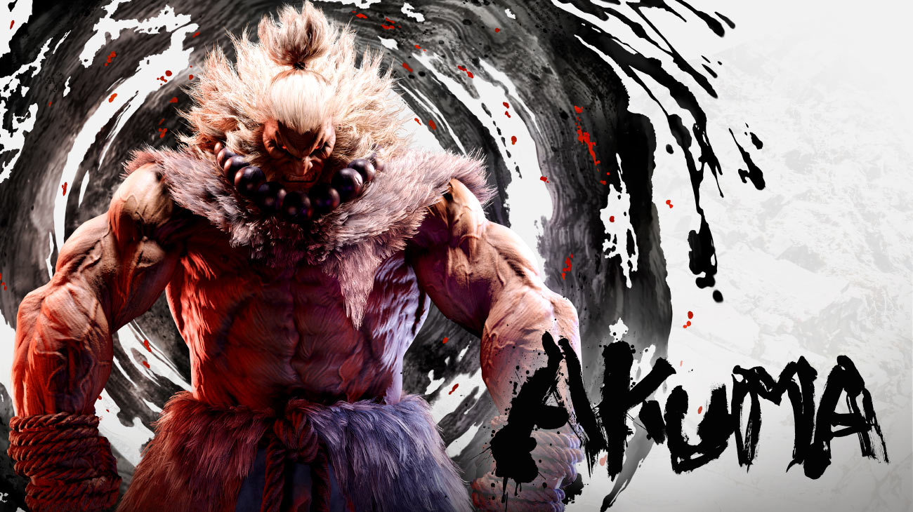 Akuma Artwork from Street Fighter 6