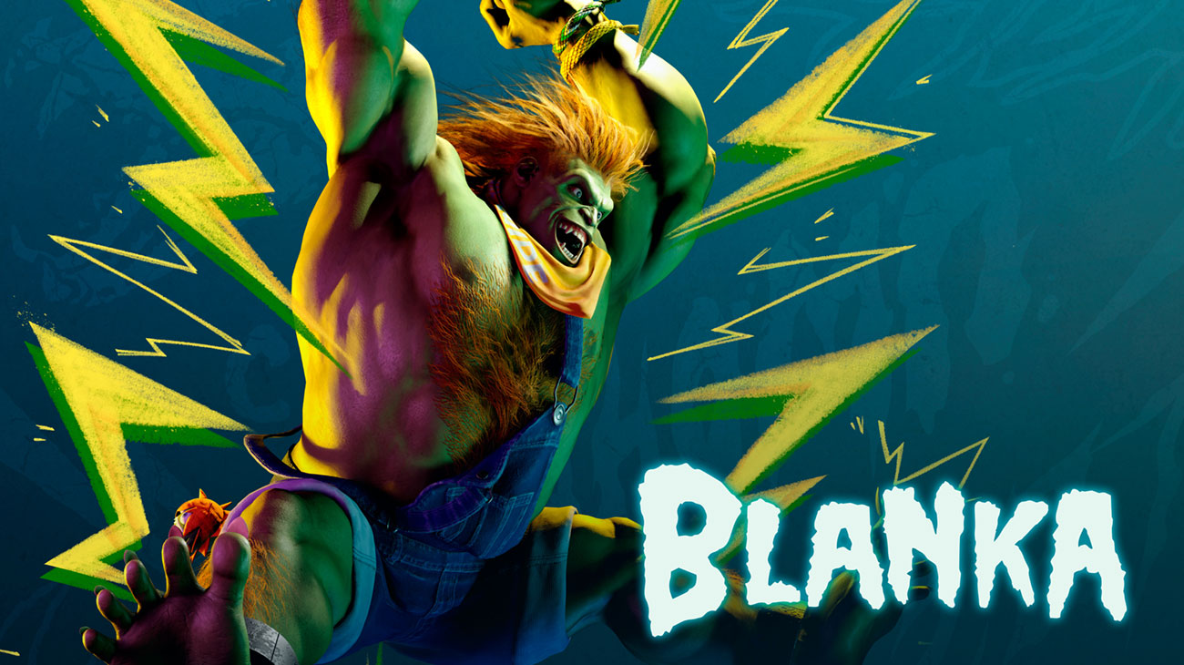 Blanka Artwork from Street Fighter 6