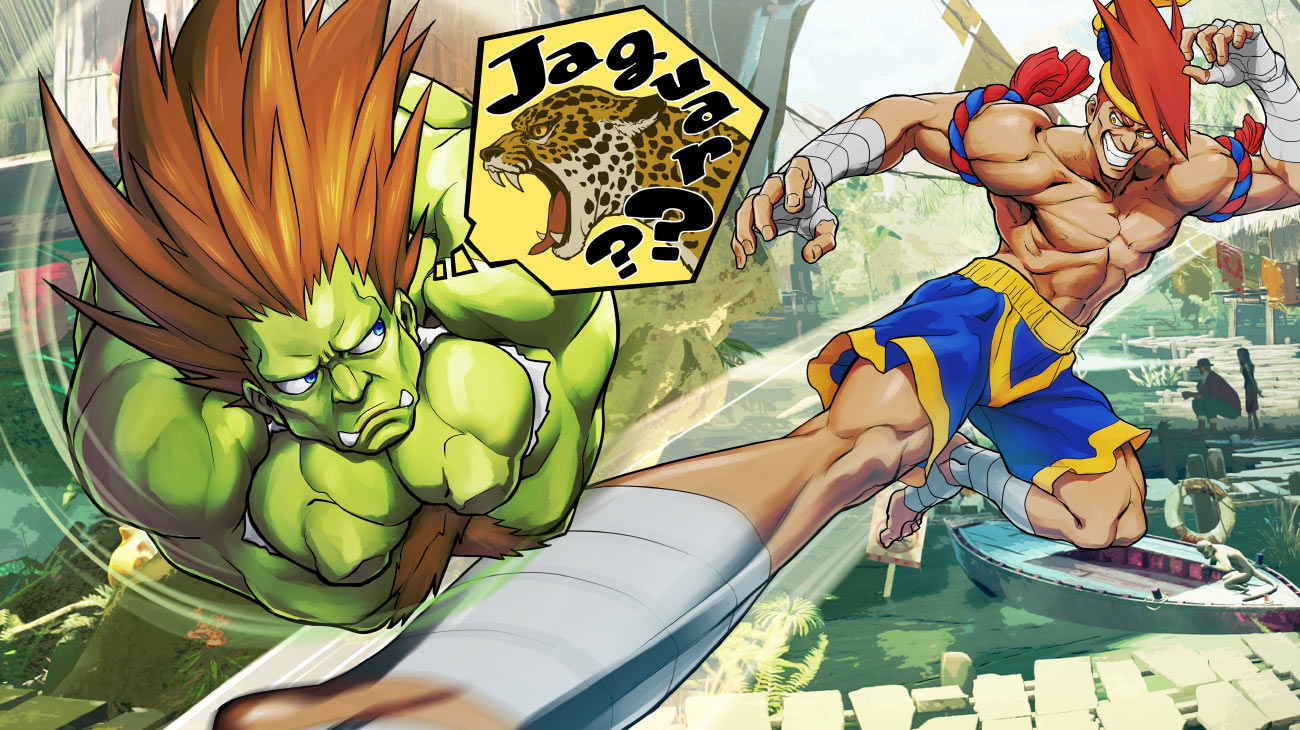 Blanka World Tour Art 2 from Street Fighter 6