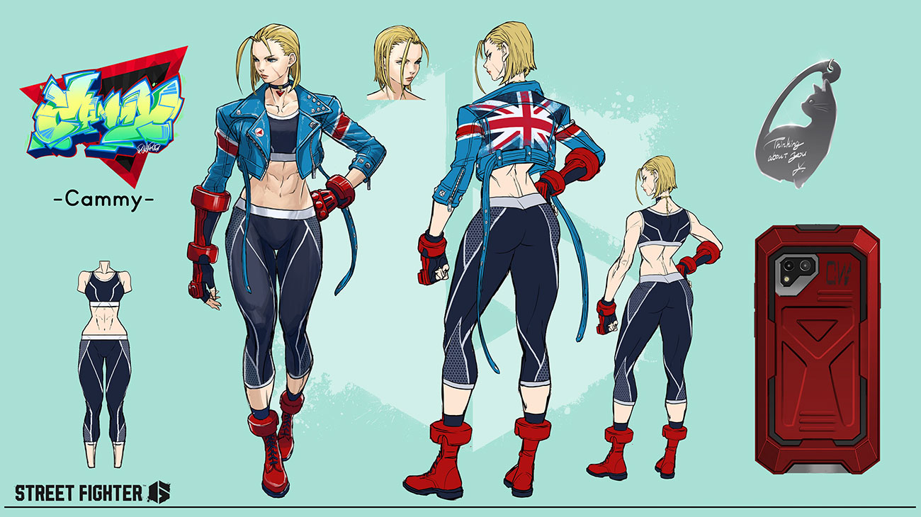 Cammy Concept Art from Street Fighter 6