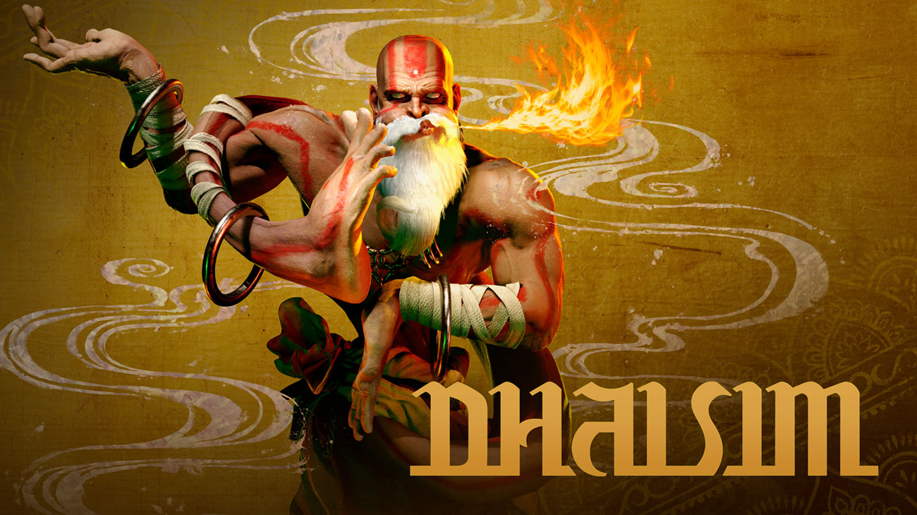 Dhalsim Artwork from Street Fighter 6