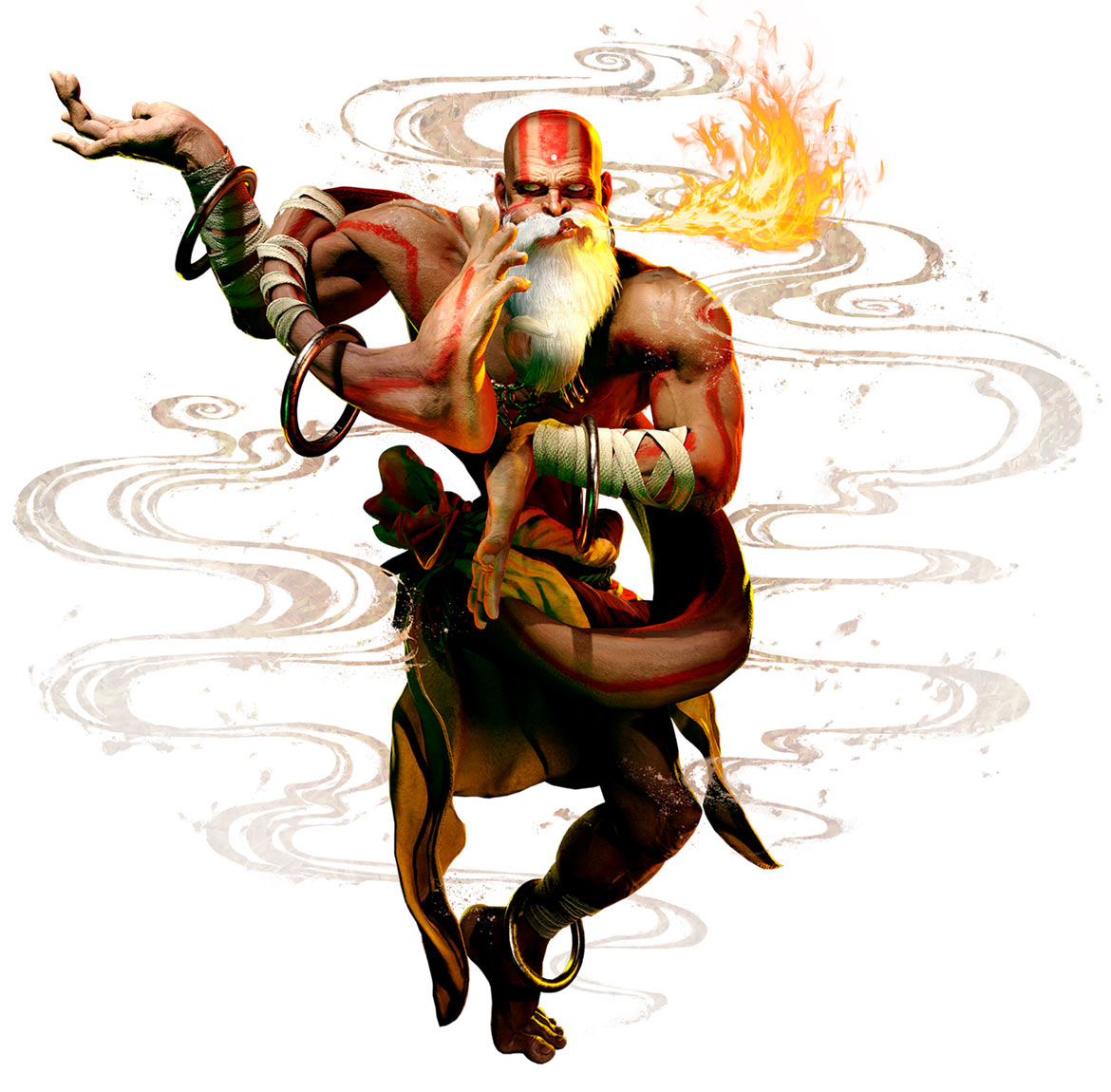 Dhalsim Art from Street Fighter 6