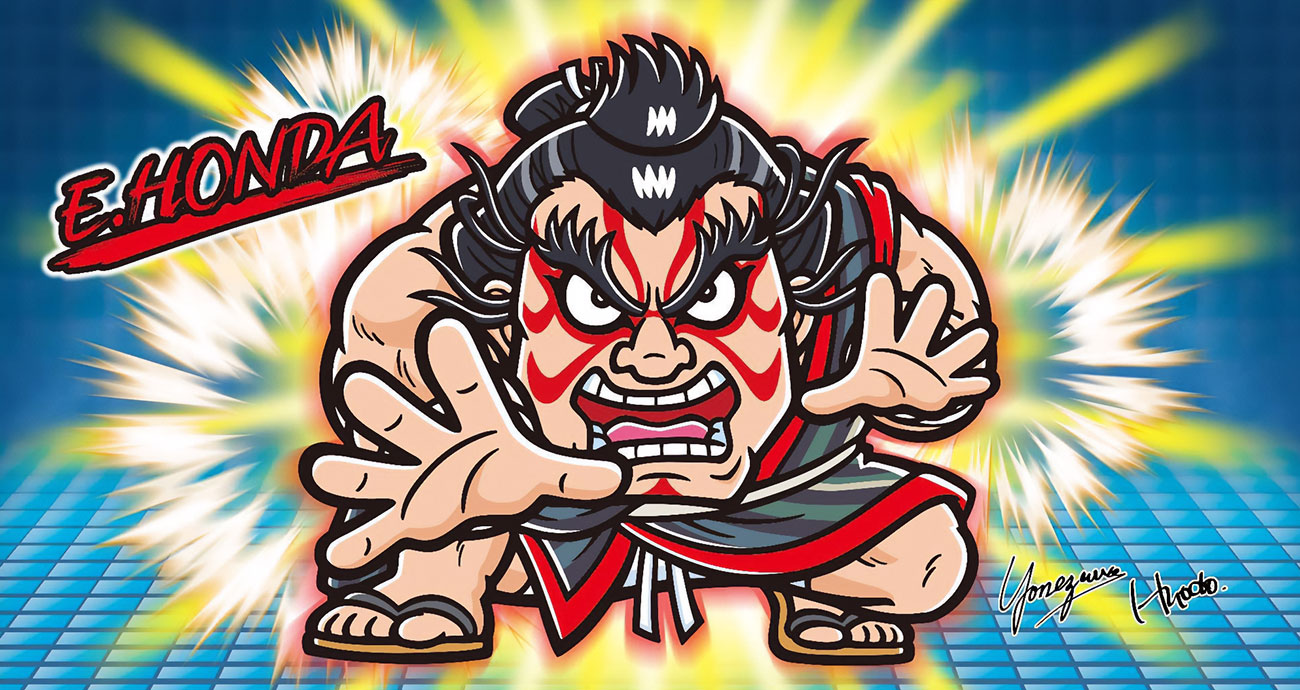 E. Honda Story Art from Street Fighter 6