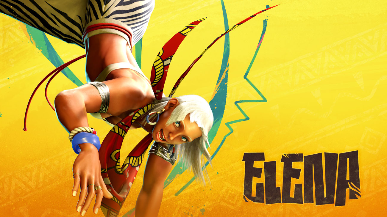 Elena Artwork from Street Fighter 6