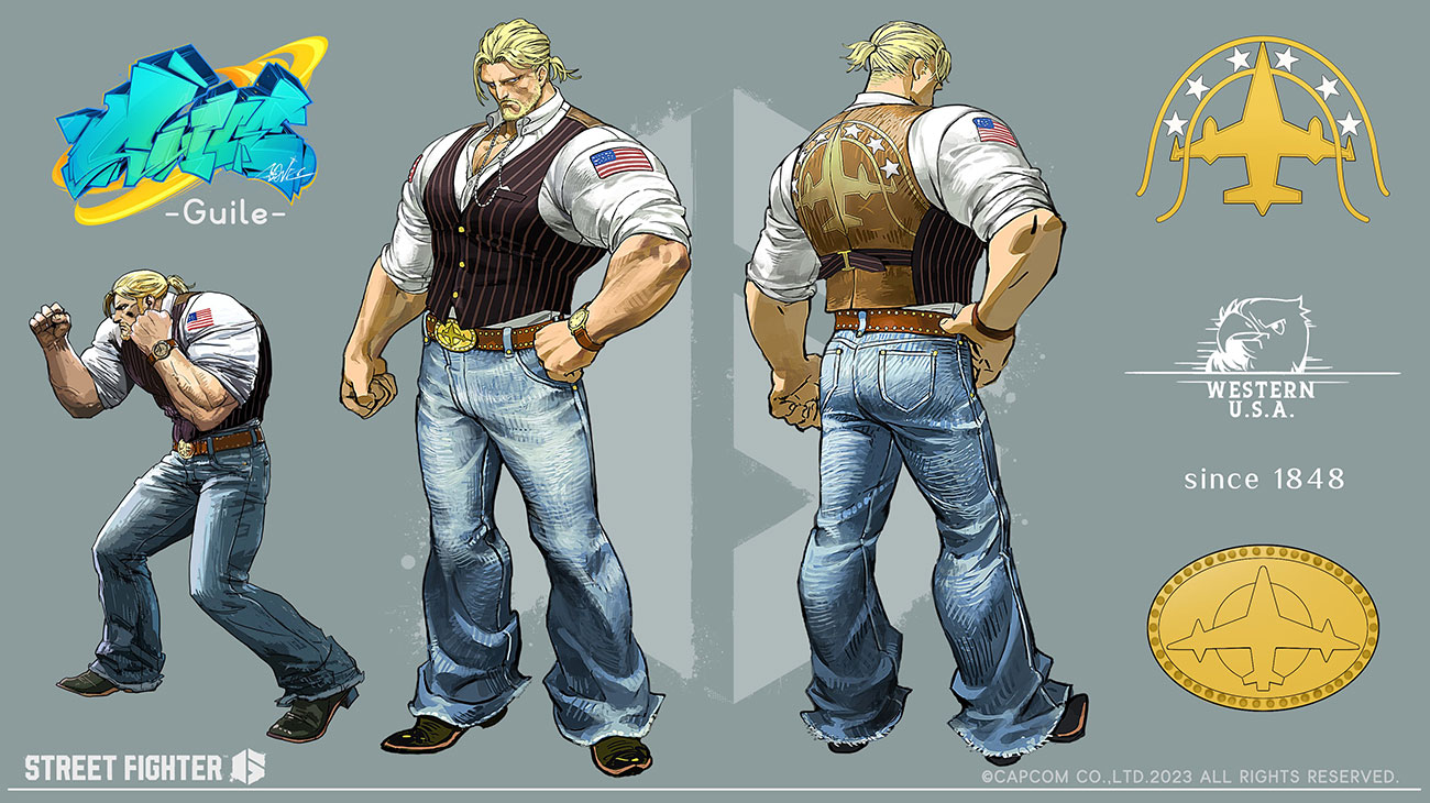 Guile Outfit 3 Art from Street Fighter 6