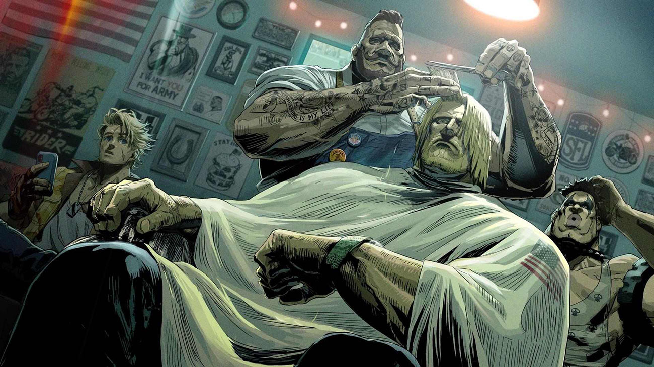 Guile Story Art from Street Fighter 6