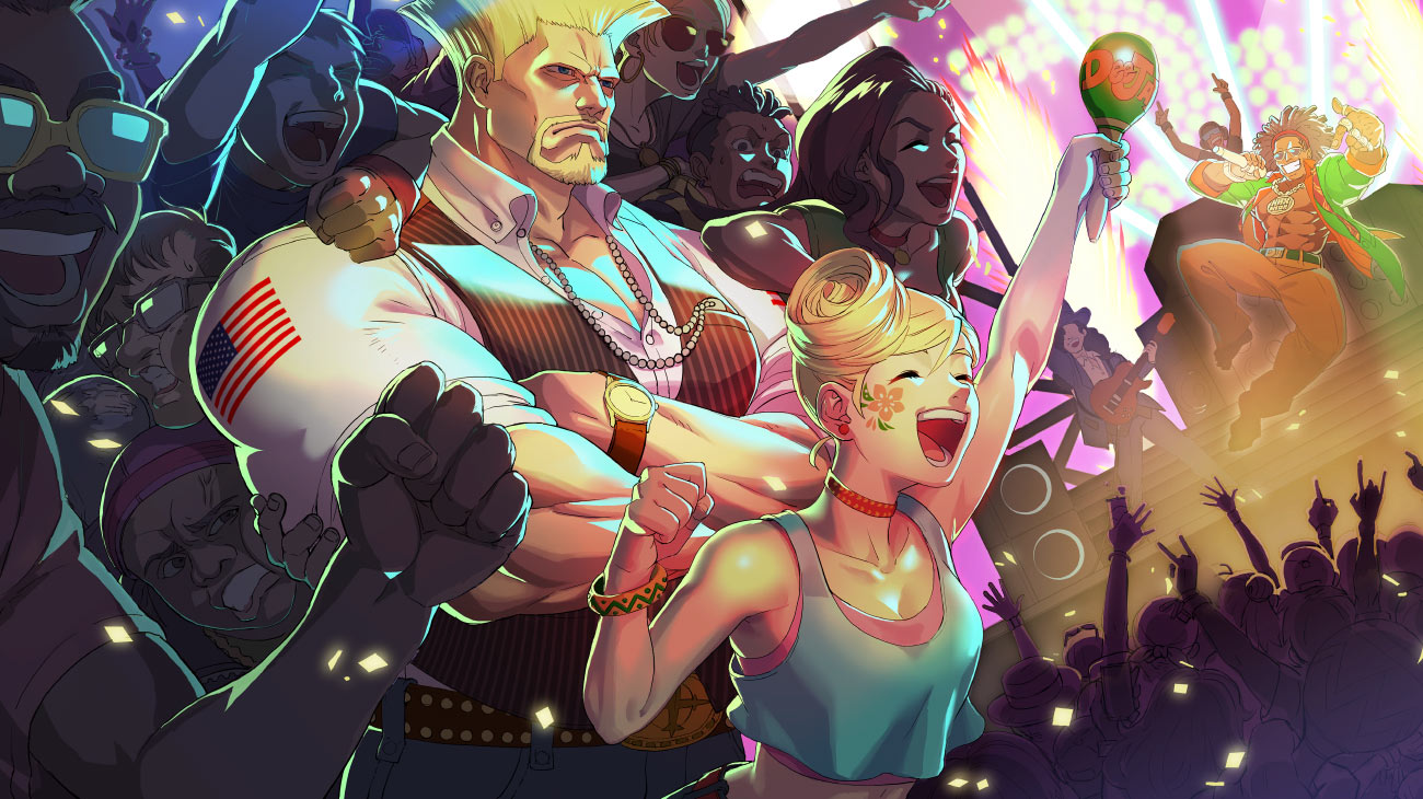 Guile World Tour Art 1 from Street Fighter 6