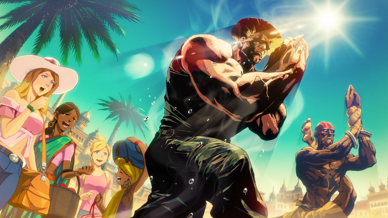 Guile World Tour Art 2 from Street Fighter 6