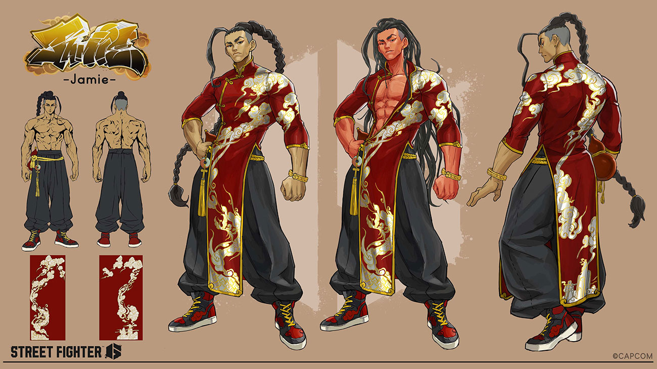 Jamie Outfit 3 Art from Street Fighter 6