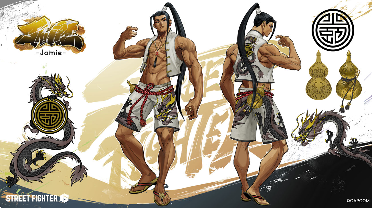 Jamie Outfit 4 Art from Street Fighter 6