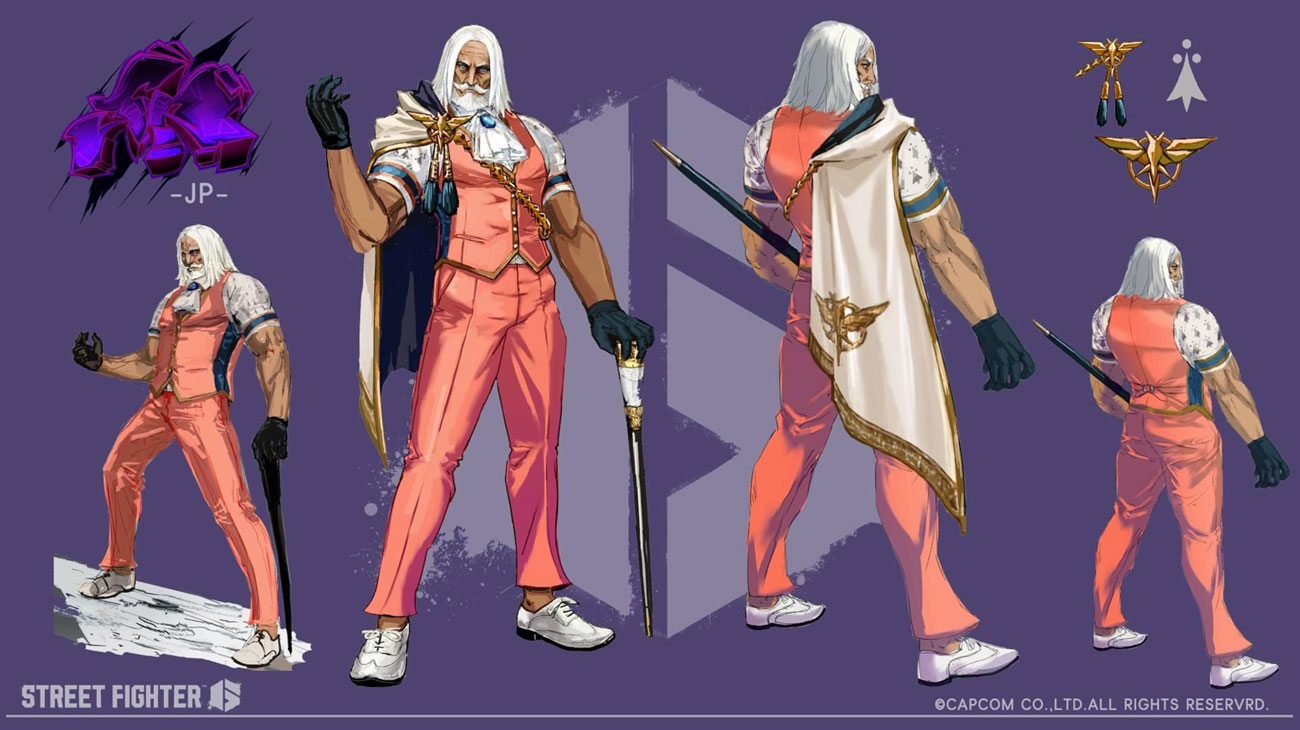 JP Concept Art from Street Fighter 6