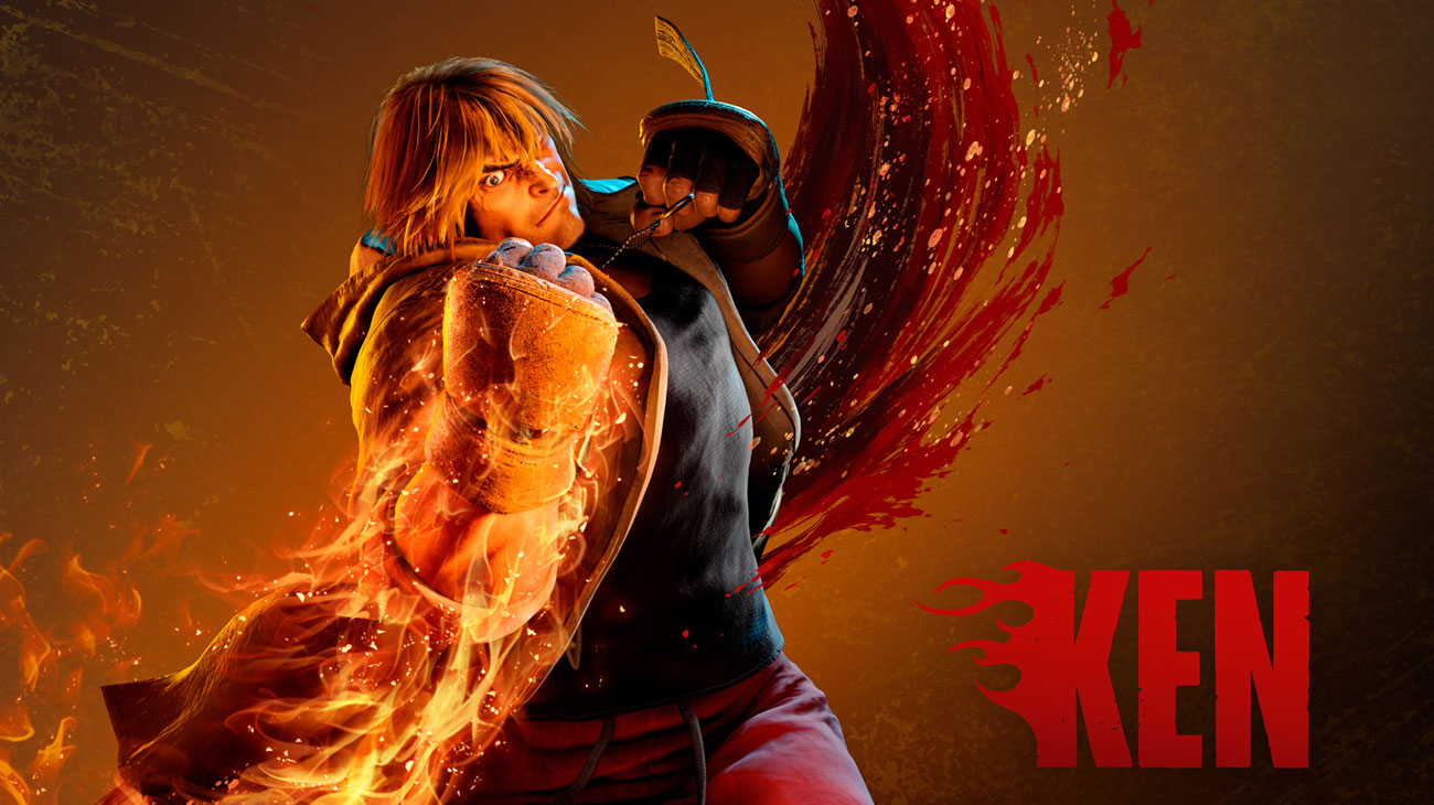 Ken Artwork from Street Fighter 6