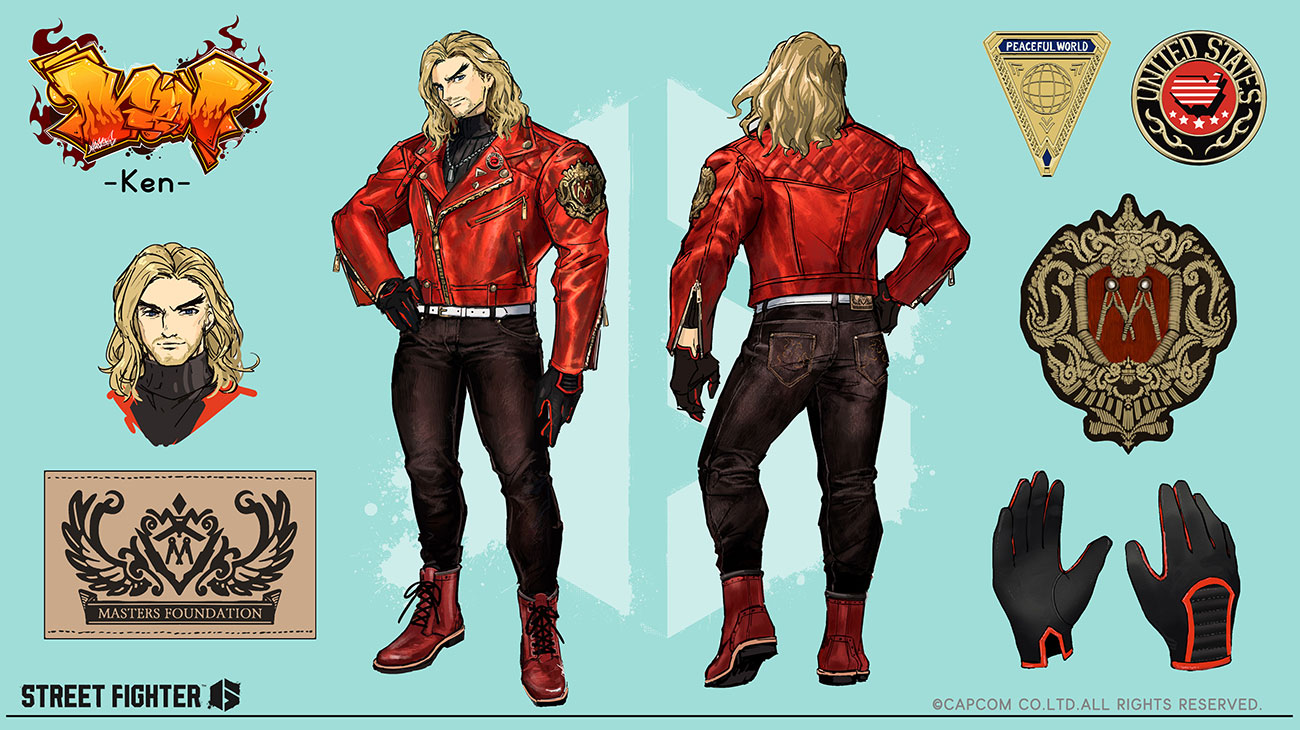 Ken Outfit 3 Art from Street Fighter 6