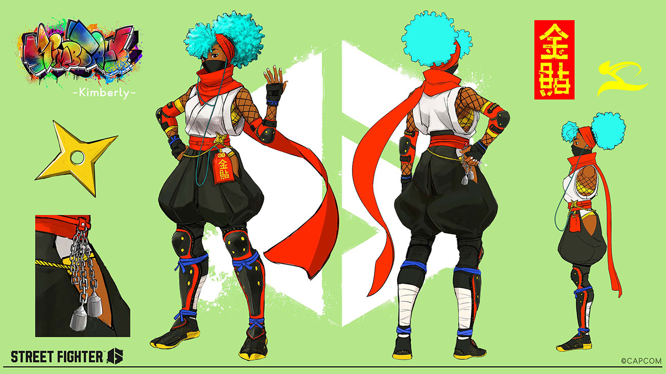 Kimberly Outfit 3 Art from Street Fighter 6