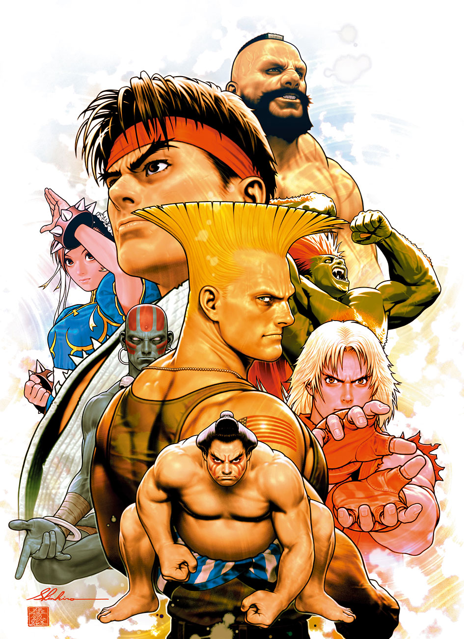 Legacy Illustration 14 by Shinkiro from Street Fighter 6