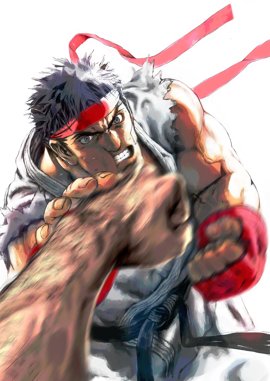 Legacy Illustration 4 by Akiman from Street Fighter 6