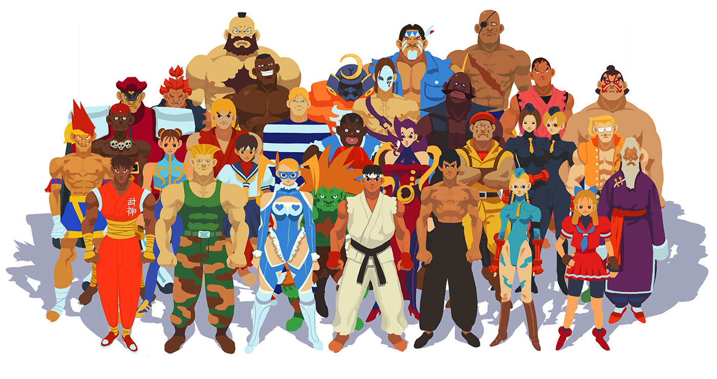 Legacy Illustration 59 by Ikeno from Street Fighter 6