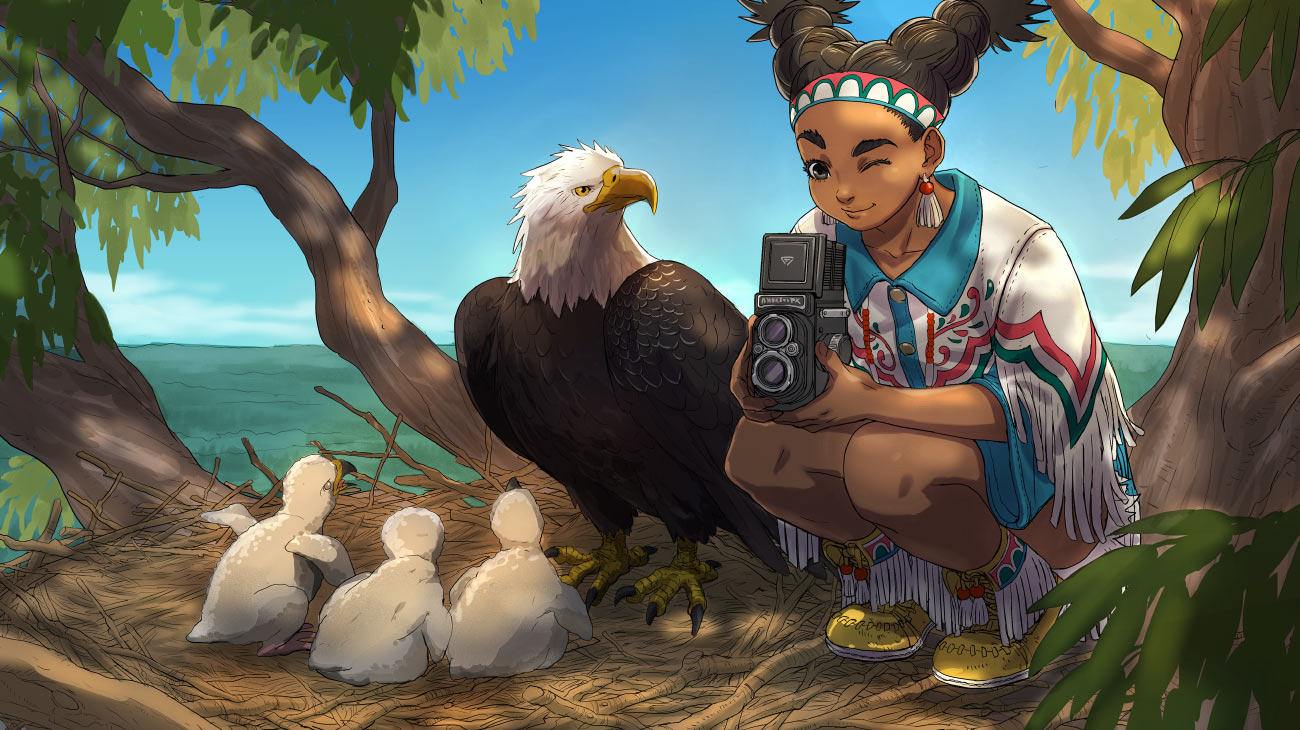Lily World Tour Art 2 from Street Fighter 6