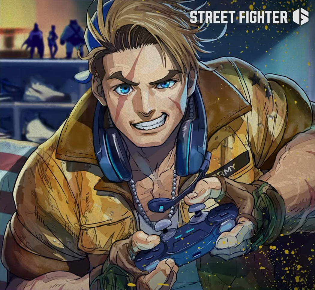 Luke Beta Test Art from Street Fighter 6