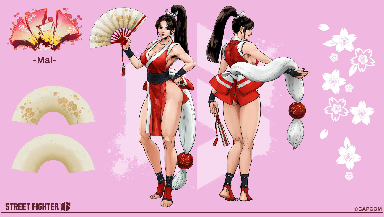 Mai Concept Art from Street Fighter 6